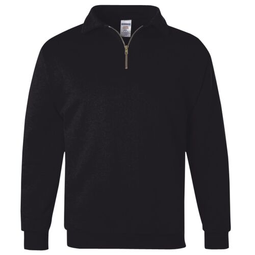 Unisex Nublend® Cadet Collar Quarter-Zip Sweatshirt Thumbnail