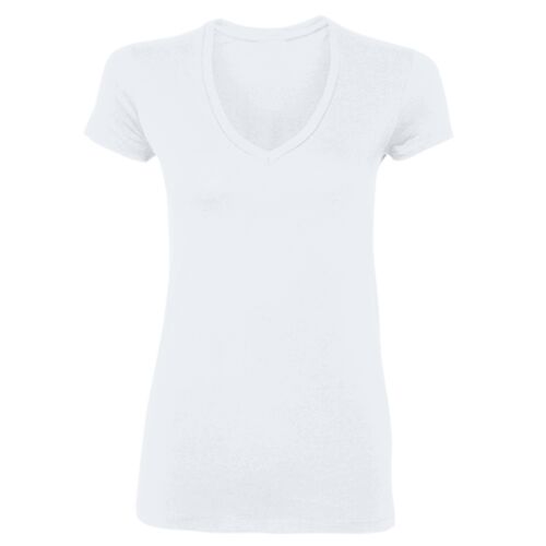 Ladies' SoftStyle® Fitted V-Neck T-Shirt Thumbnail