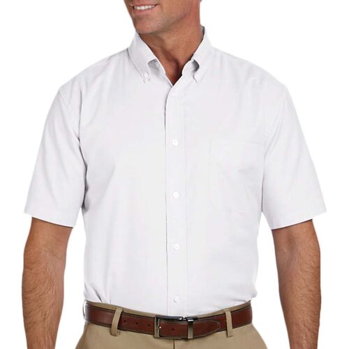 Men's Short-Sleeve Oxford with Stain-Release Thumbnail