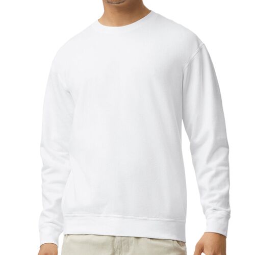 Unisex Lightweight Cotton Crewneck Sweatshirt Thumbnail