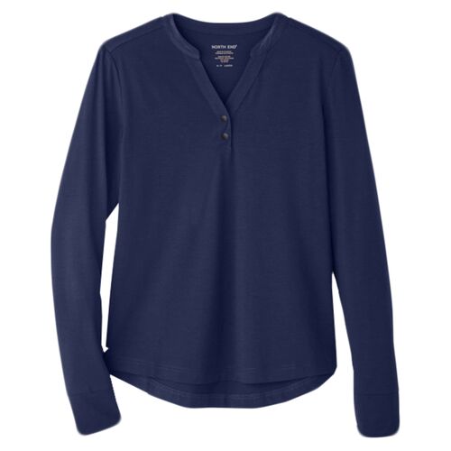 Women's JAQ Stretch Performance V-Neck Snap Pullover Thumbnail