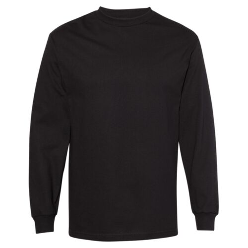 Unisex Heavyweight Cotton Long Sleeve Tee Thumbnail