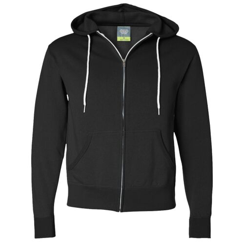 Unisex Lightweight Full-Zip Hooded Sweatshirt Thumbnail